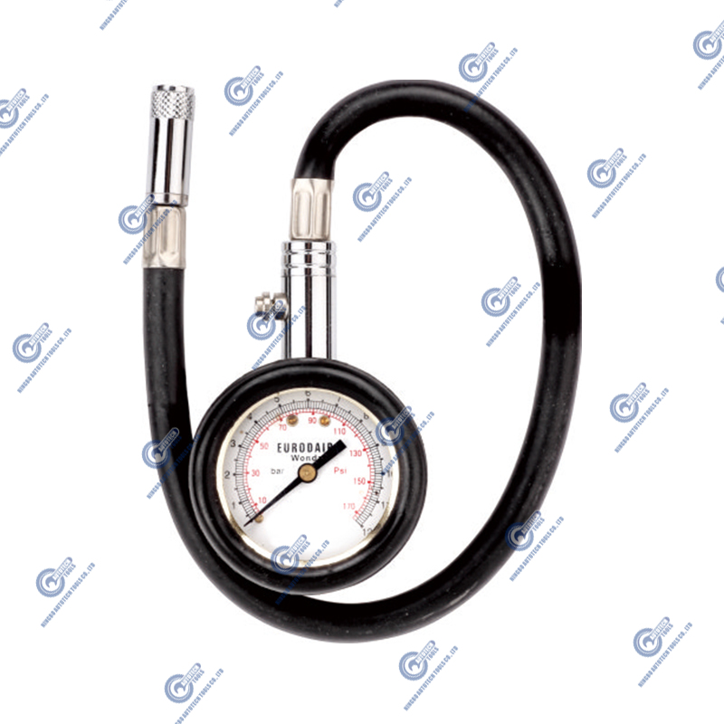 AG-04 Dail Tire Tekanan Tolok Dengan Lurus Udara Chuck