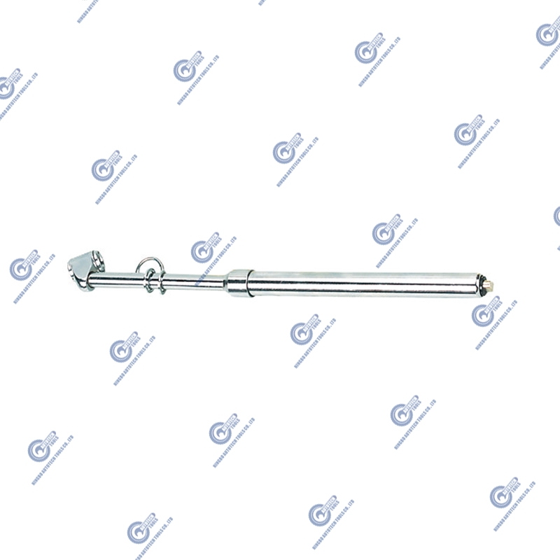 491 Dual Foot 10-160 Psi Tekanan Tekanan Udara Dengan Bar Logam